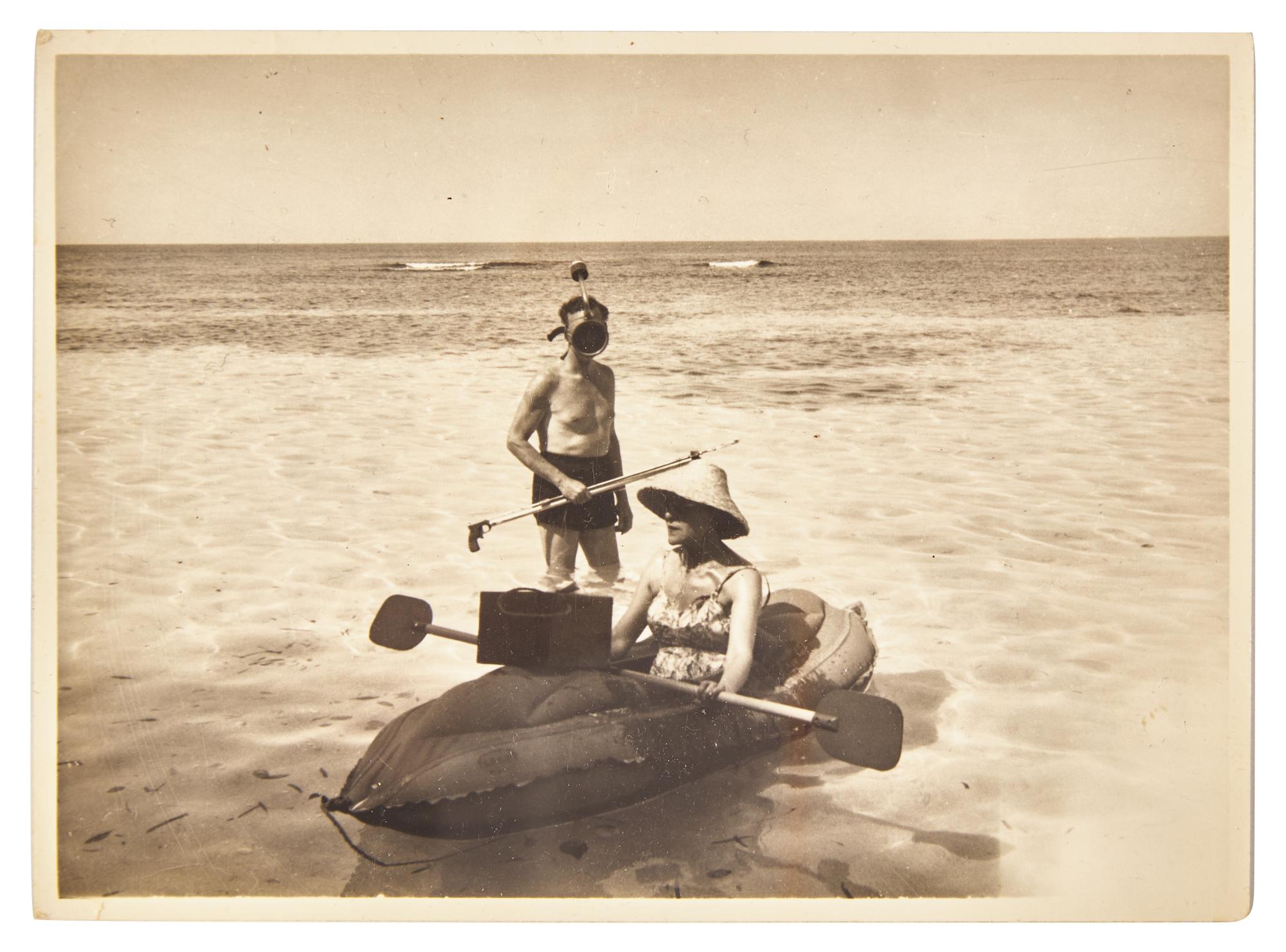 [Literature] [Fleming, Ian] Group of 2 Unpublished Photographs, and 6 First Editions