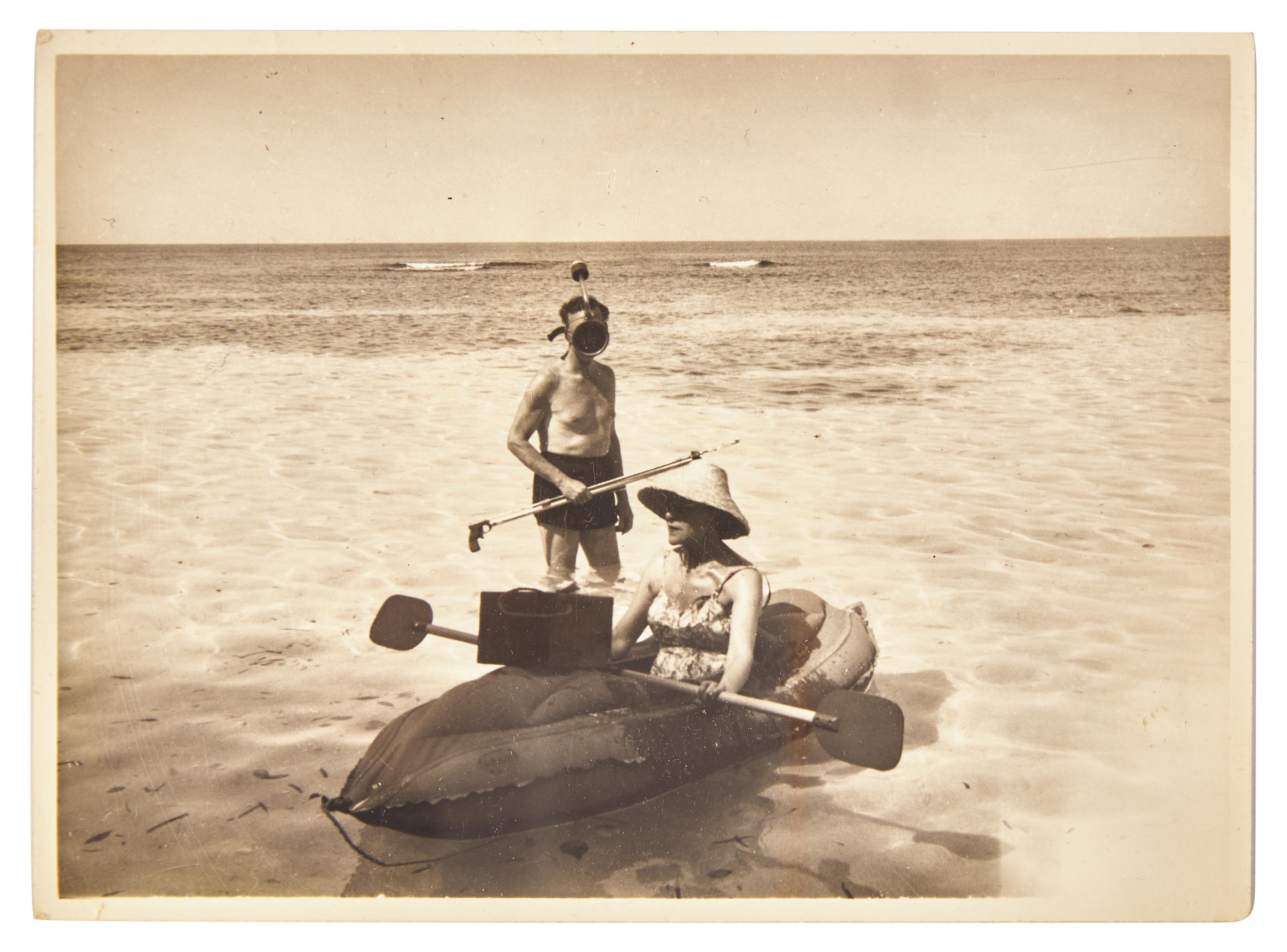 [Literature] [Fleming, Ian] Group of 2 Unpublished Photographs, and 6 First Editions
