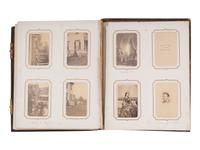 [US SUPREME COURT]. Blatchford family archive including documents, ledgers, photographs, and a silk menu signed by President Chester A. ARTHUR (1829-1886) and Supreme Court Justice Samuel Blatchford (1820-1893).