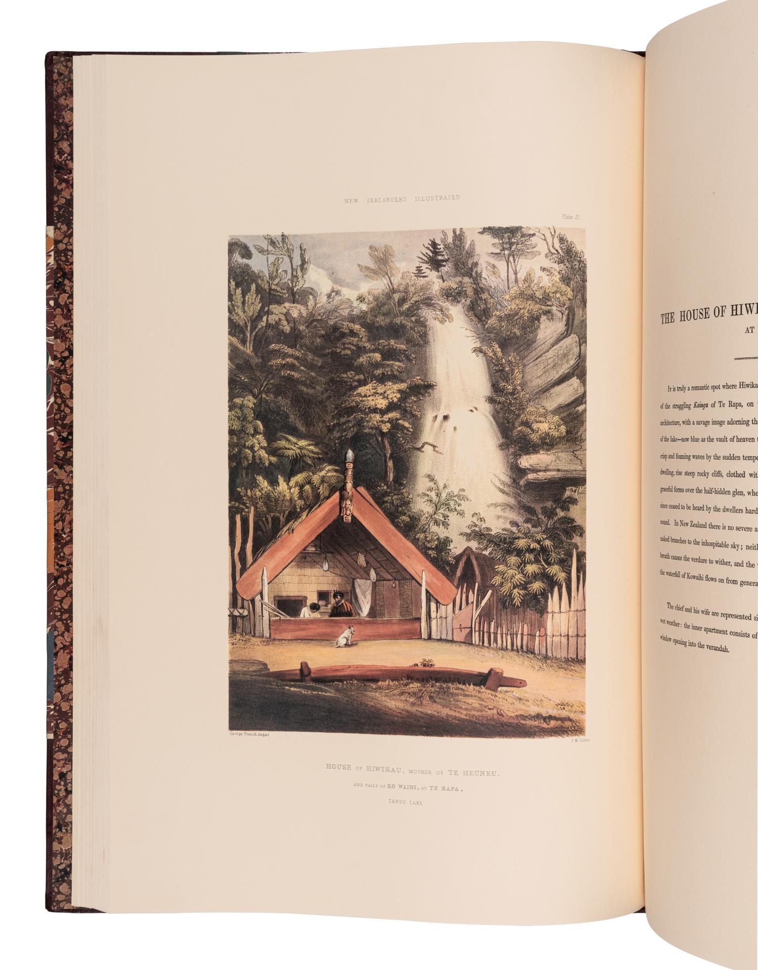[EXPLORATION -- AUSTRALIA & NEW ZEALAND] -- [FACSIMILES]. A group of 3 facsimiles of lithographed works about New Zealand, comprising: