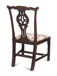 A George III Carved Side Chair