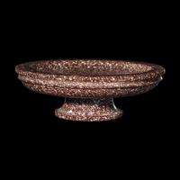 A Roman Porphyry Stemmed Dish