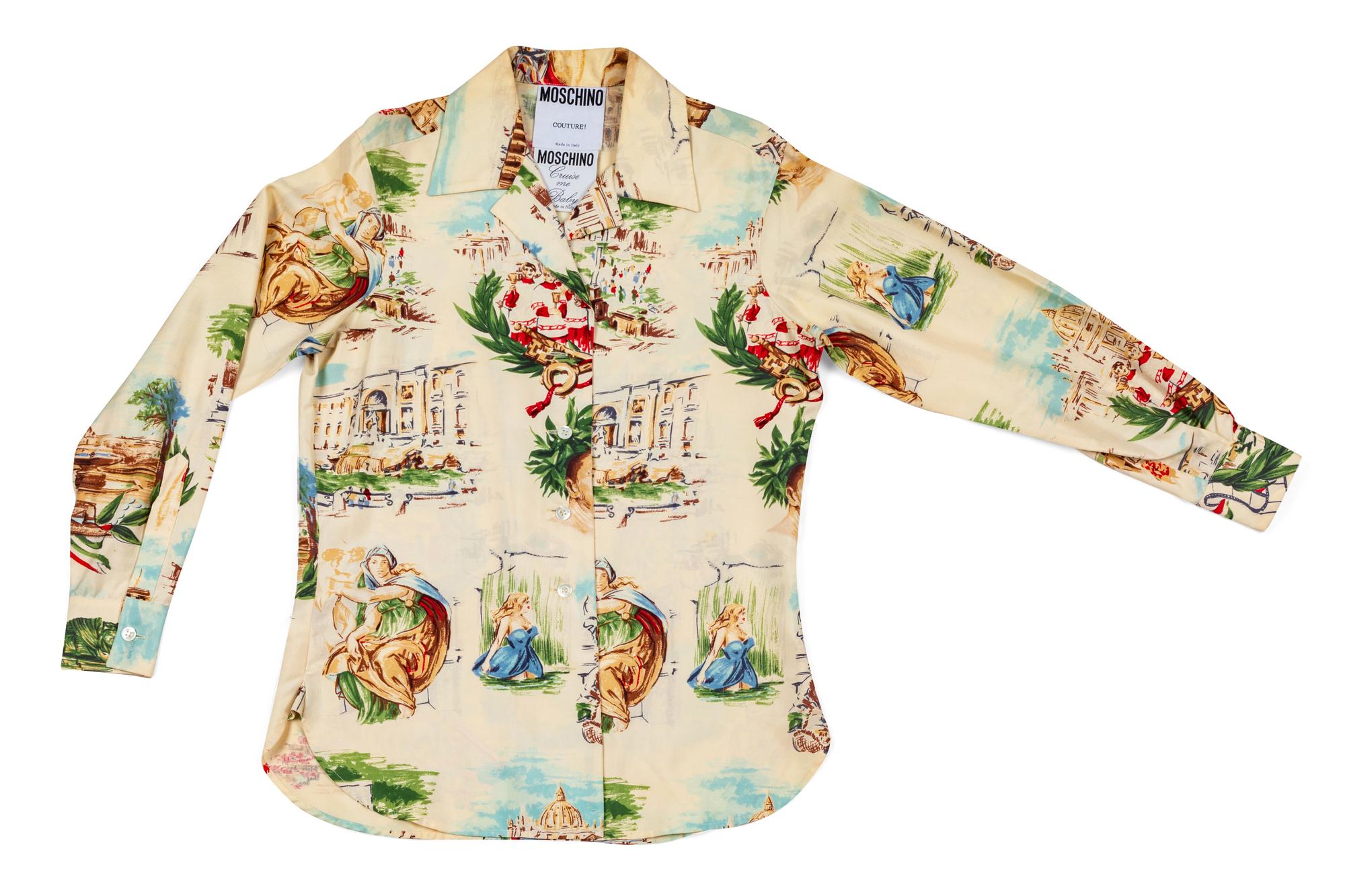 Moschino Shirt, 1980-90s