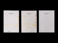 A Group of Three 2010 World Series Champion San Francisco Giants Umpire Lineup Cards from The Collection of Baseball Hall of Famer Ted Simmons,