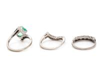 COLLECTION OF DIAMOND RINGS