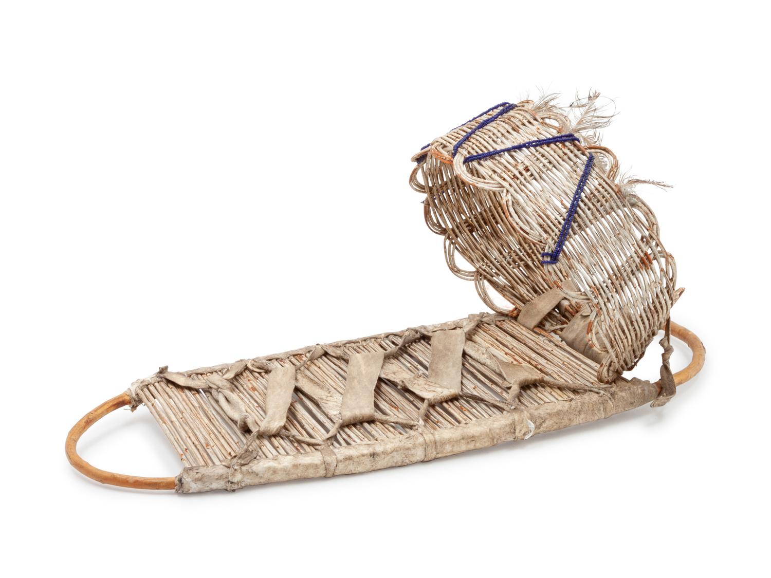 Hopi Basketry Cradle