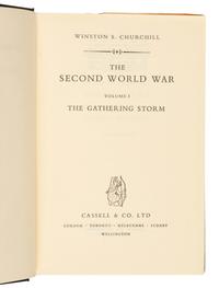 CHURCHILL, Winston Leonard Spencer, Sir (1874-1965). The Second World War . London, et al: Cassell and Co., Ltd., 1948-1954.