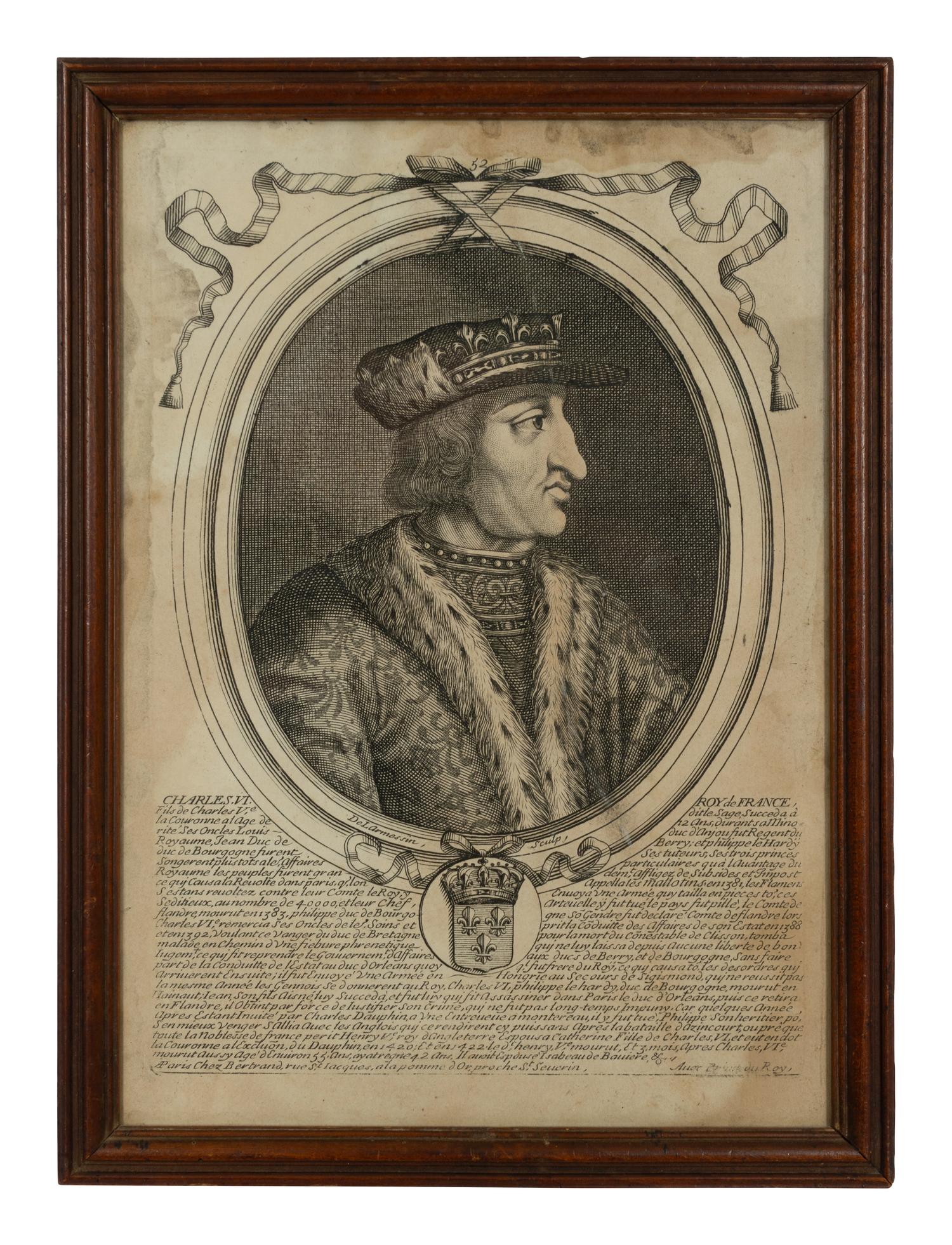 A Set of Twenty-Two Framed French Engravings