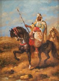 Men on Horseback (three works)