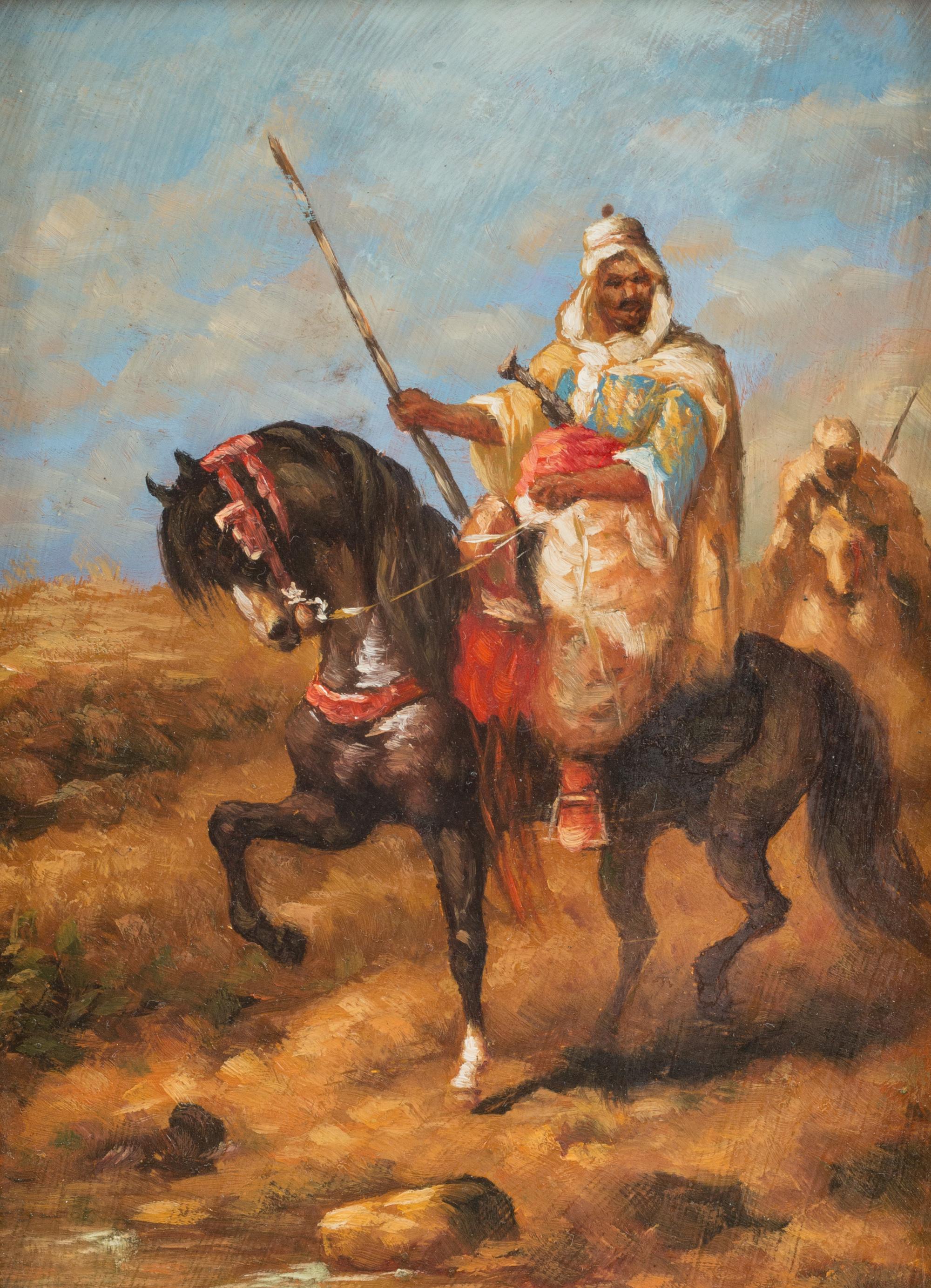 Men on Horseback (three works)