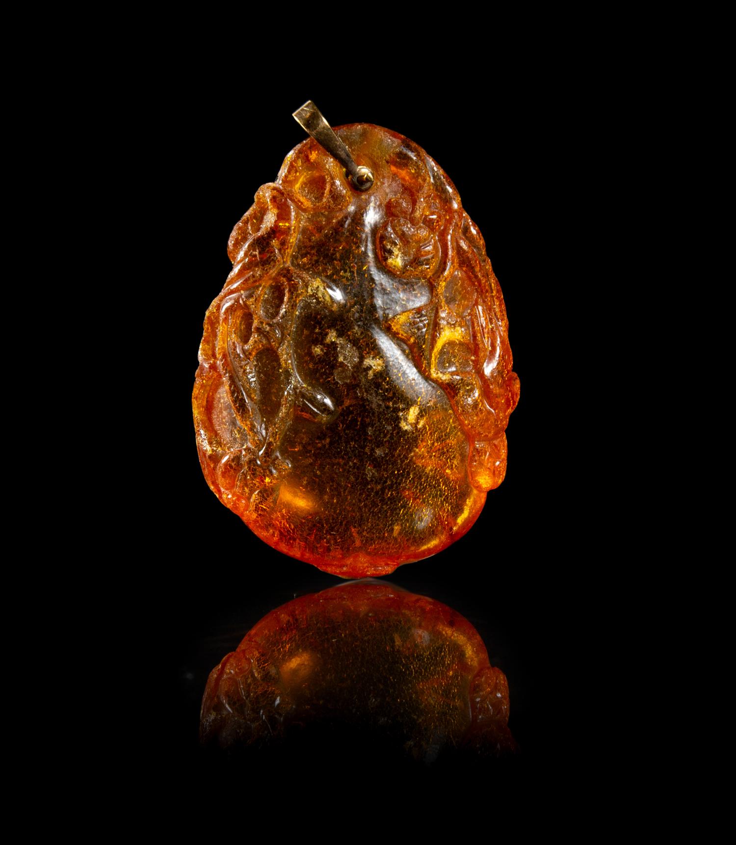 An Amber Pendant