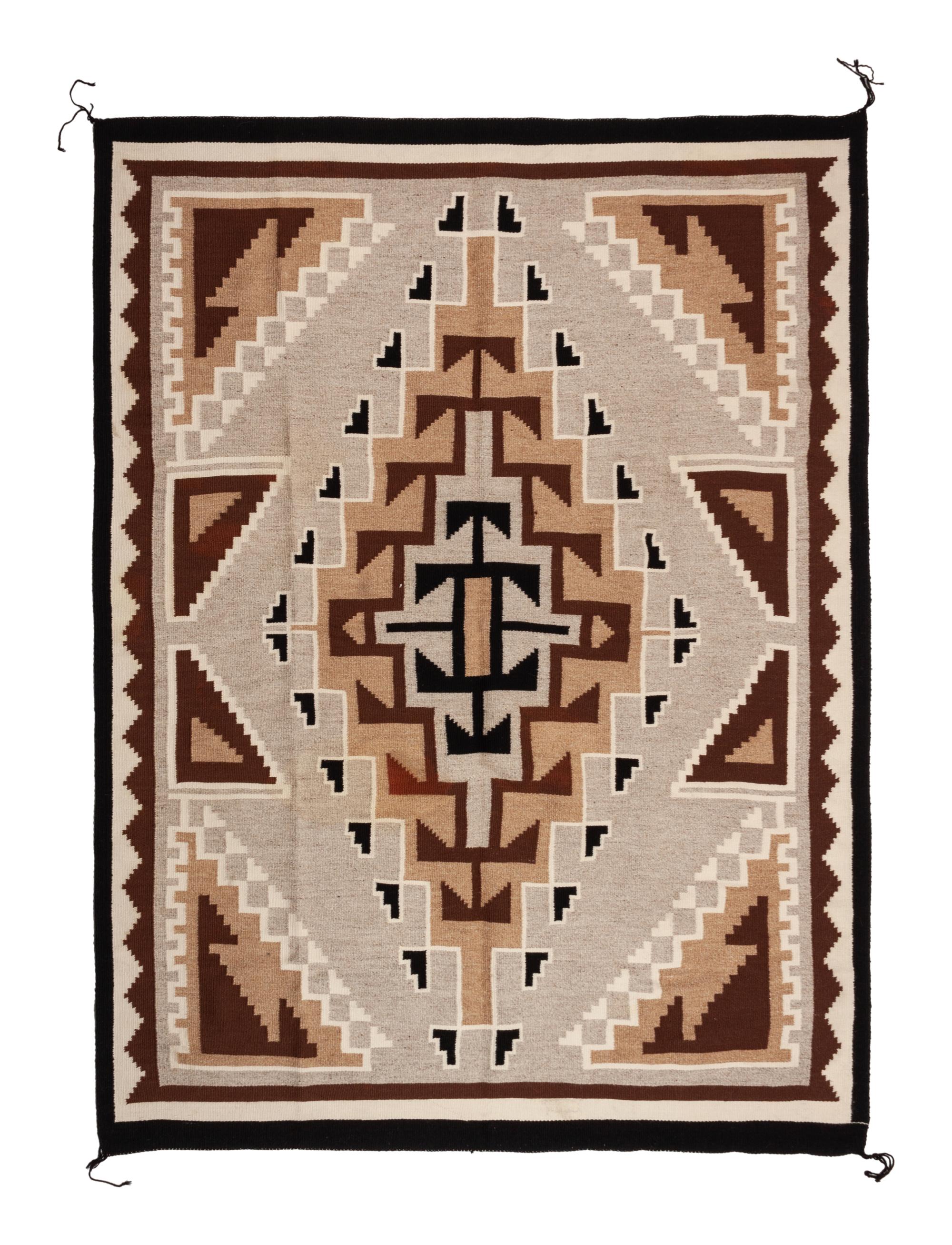 Two Grey Hills Weaving Lot is located and will ship from Denver, Colorado.