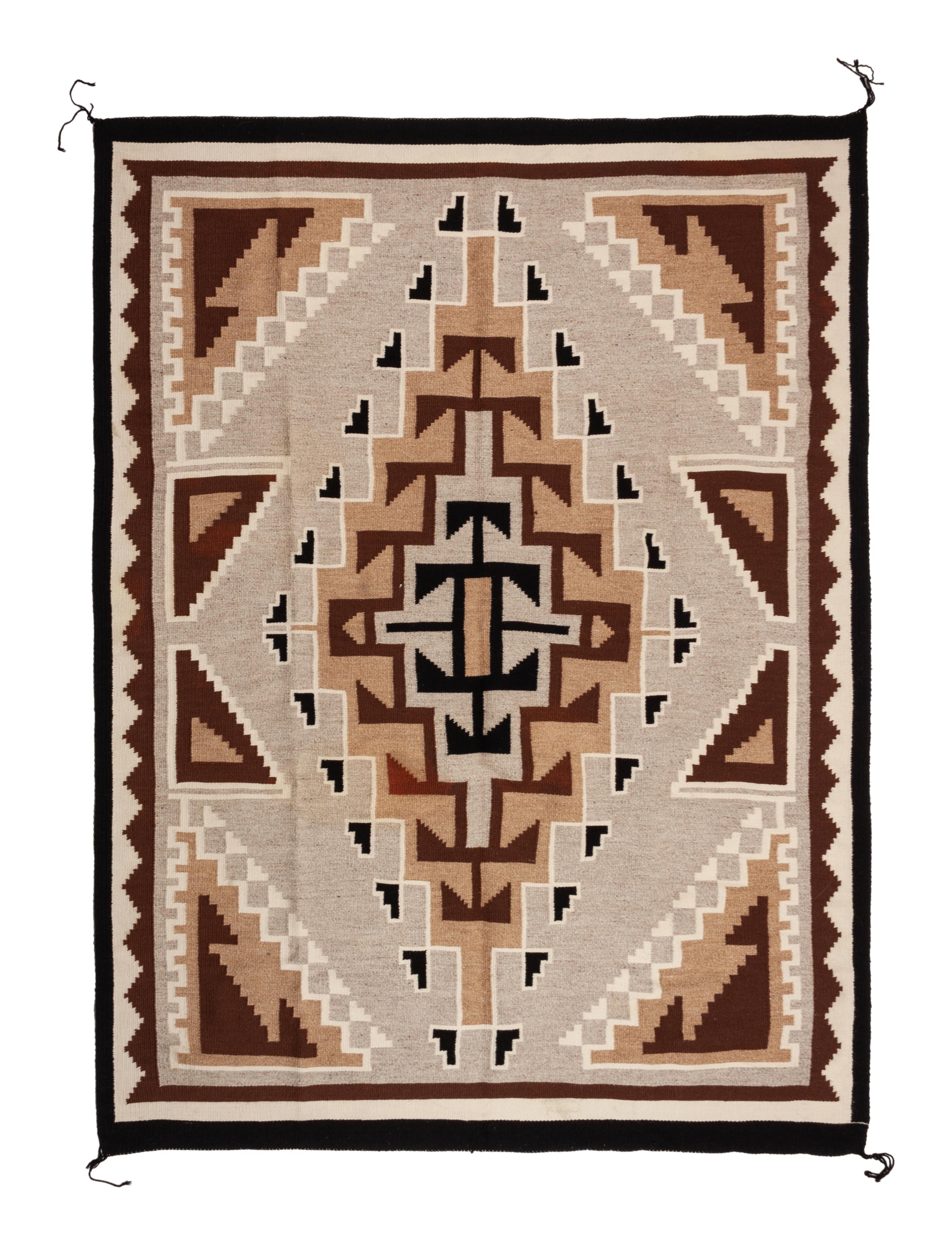 Two Grey Hills Weaving Lot is located and will ship from Denver, Colorado.