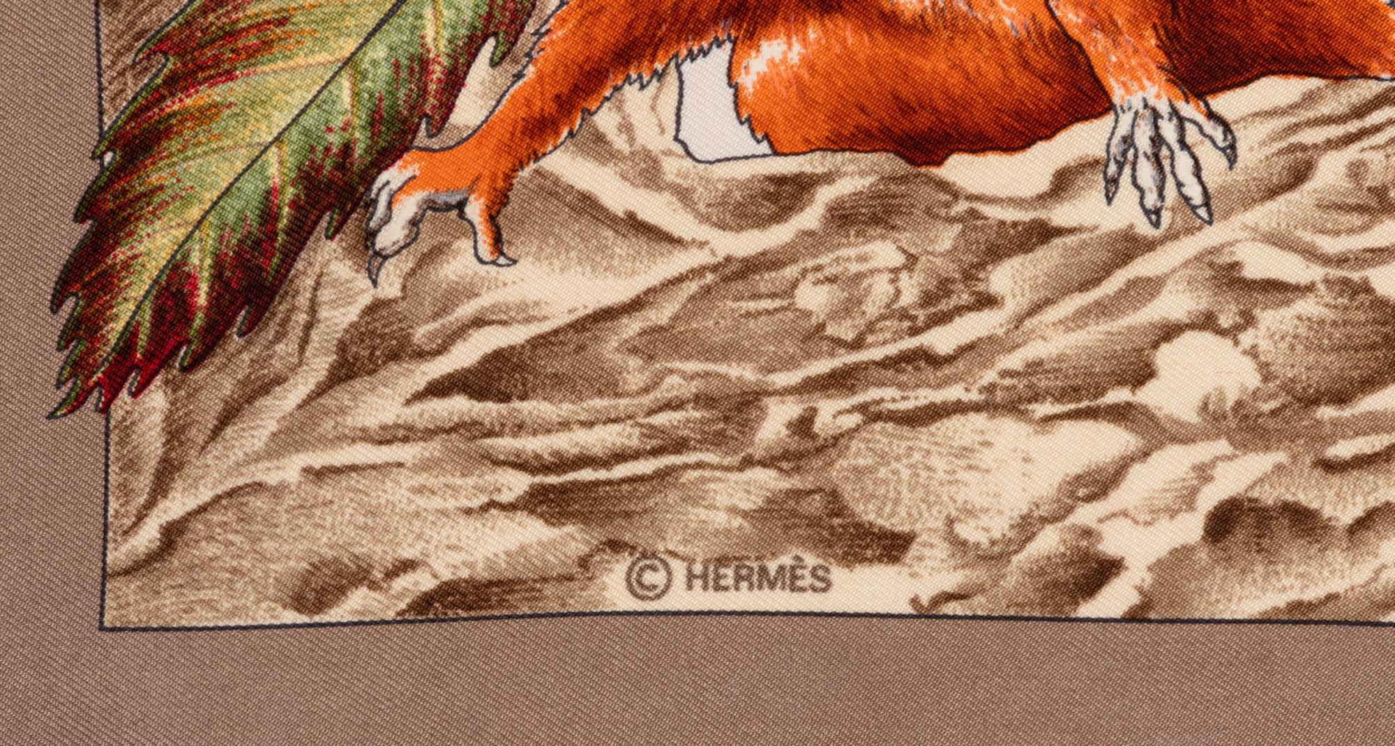 Two Hermès 90cm Silk Scarf, Carré