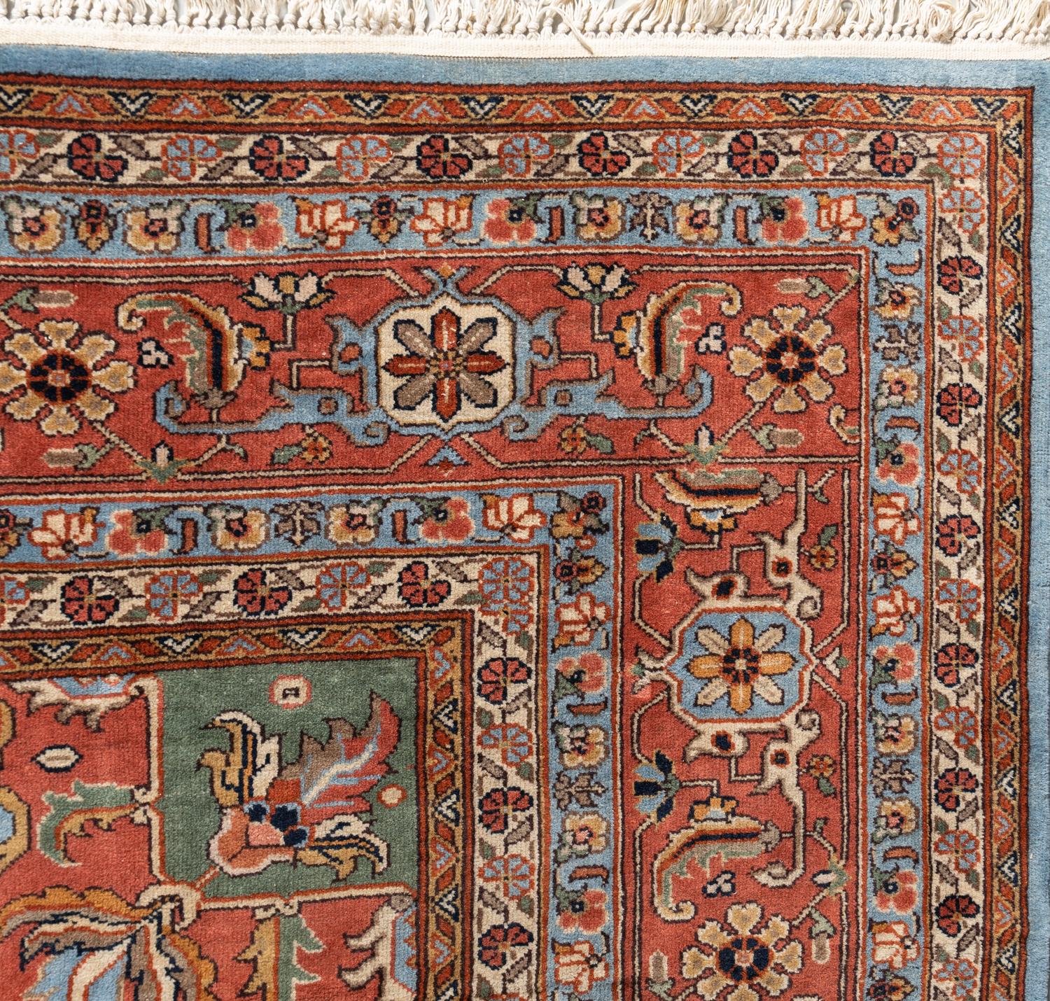 A Heriz Wool Rug