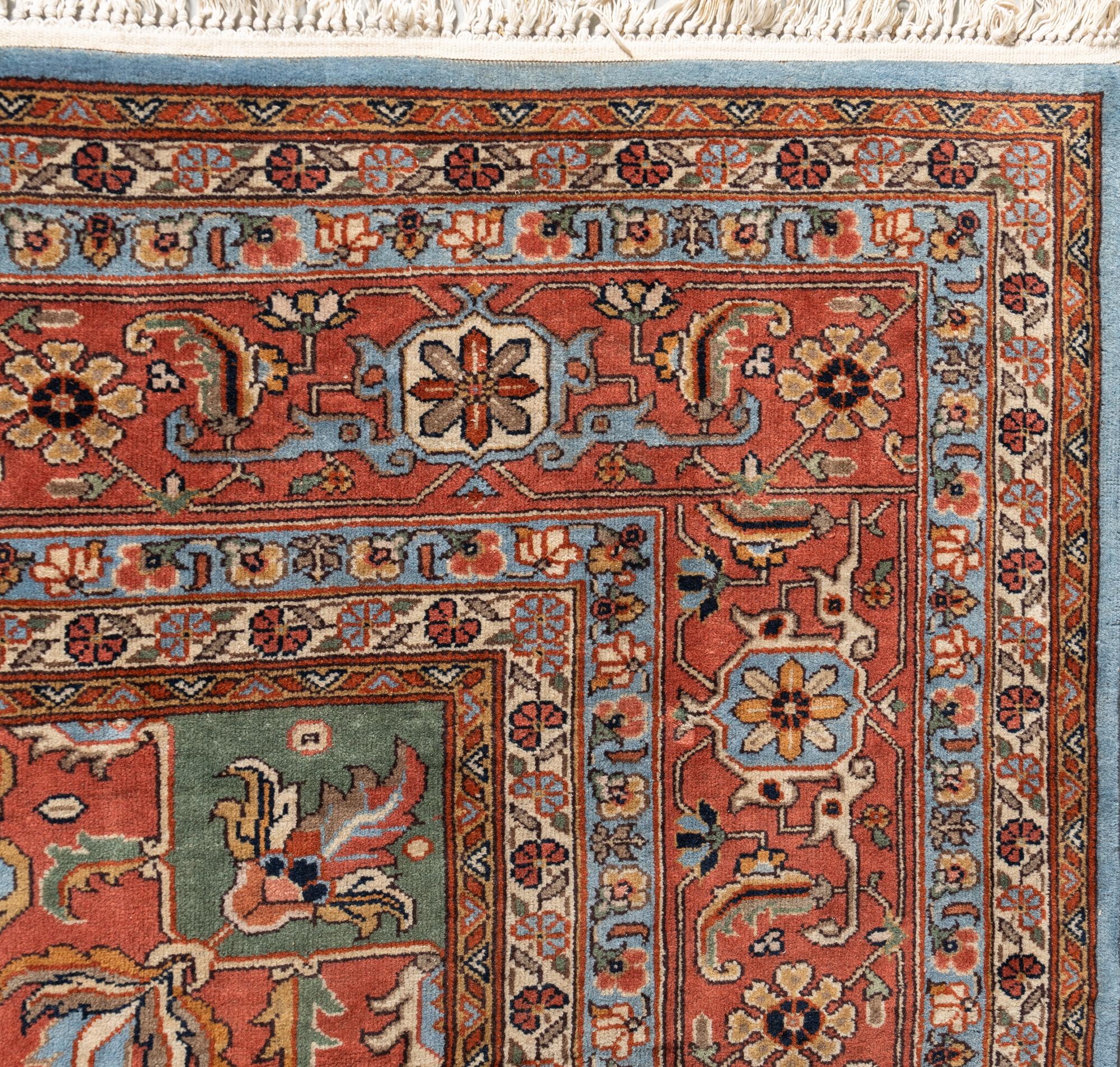 A Heriz Wool Rug