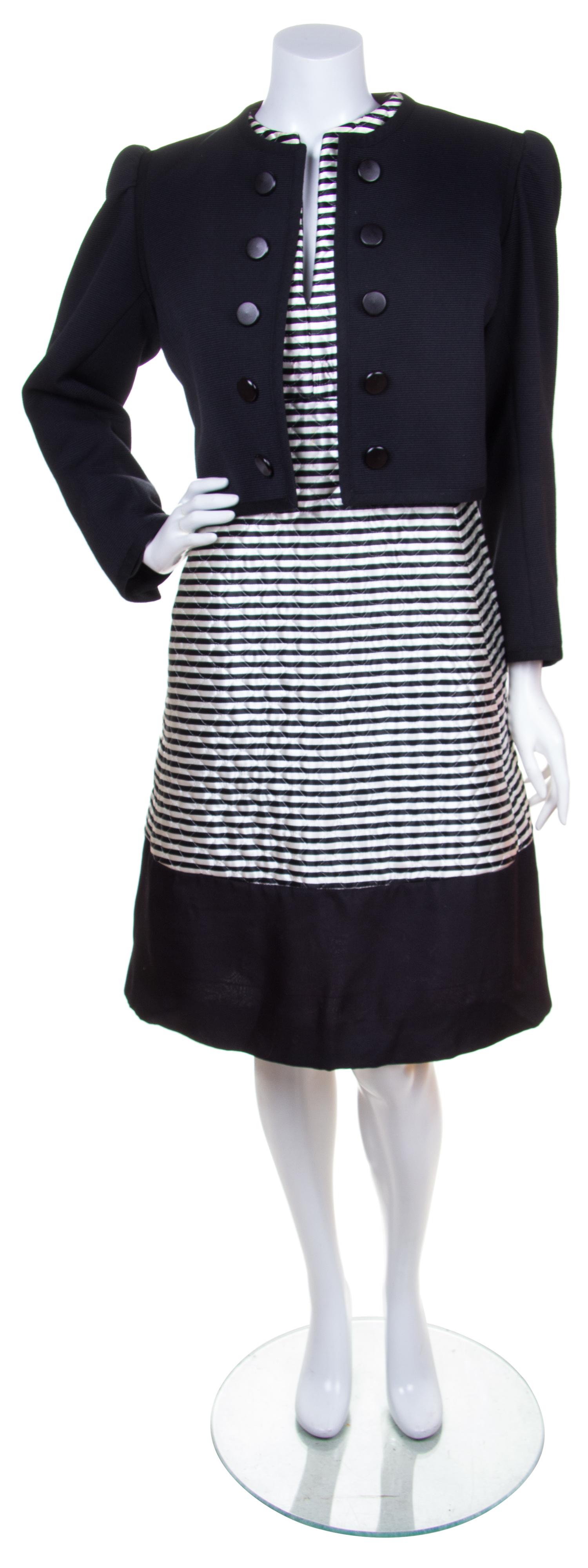 An Yves Saint Laurent Jacket Ensemble, Jacket Size 42.