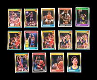 A Group of 31 1988 Fleer Basketball Cards Including a Michael Jordan All-Star No. 120 (PSA 9 MINT) and Scottie Pippen Rookie No. 20 (PSA 5 EX)