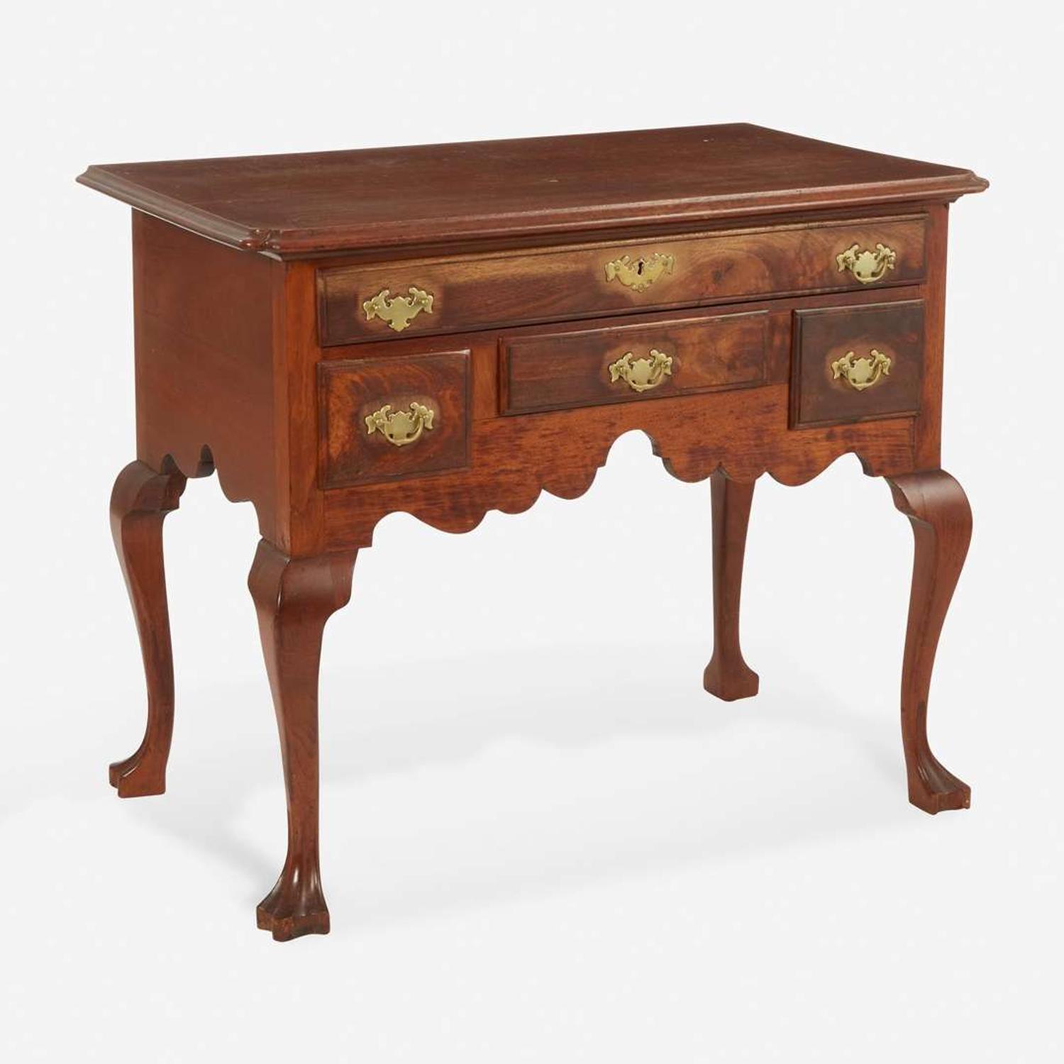 A Queen Anne carved walnut dressing table Philadelphia, PA, circa 1760