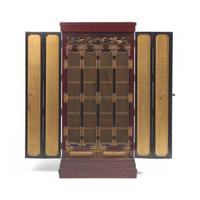 An Impressive Japanese Household Shrine, Meiji Period, Dated 1880