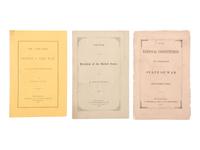 [Civil War]. A group of 3 scarce war-date publications, comprising: