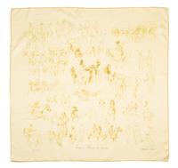 An Hermes 90cm Silk Scarf, 36"x36".