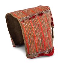 Sioux Quilled Hide Cradle Hood