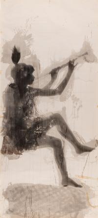 Floris Neusüss (1937-2020) Flötenspieler III (Girl with flute), 1967