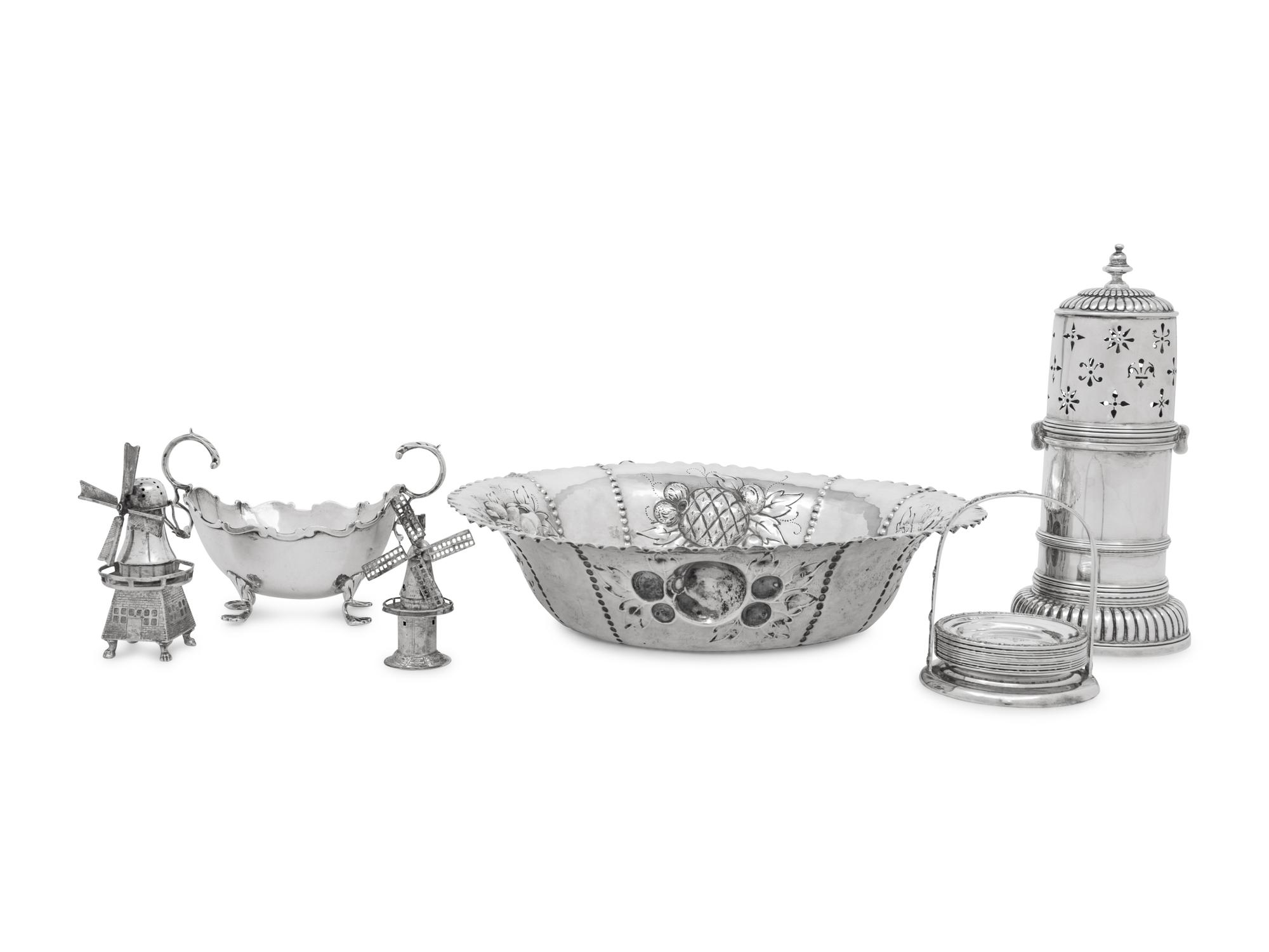 A Group of English, Continental and American Silver Articles