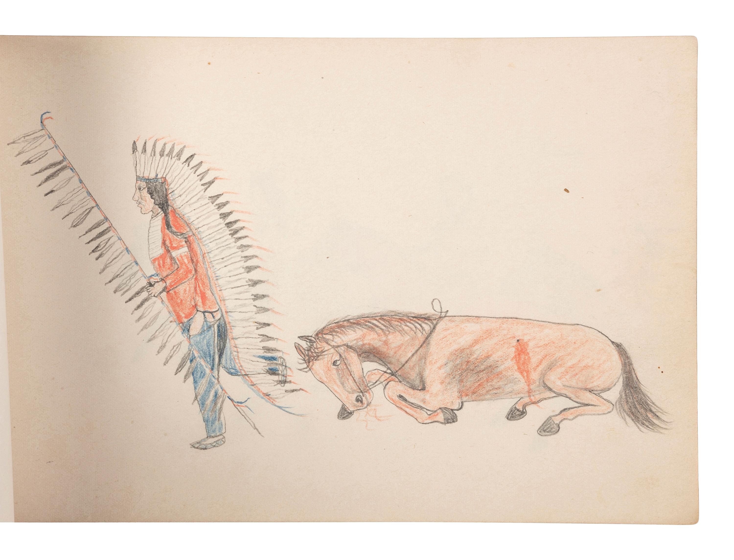 Rosebud Agency Sketchbook, by "Jack"