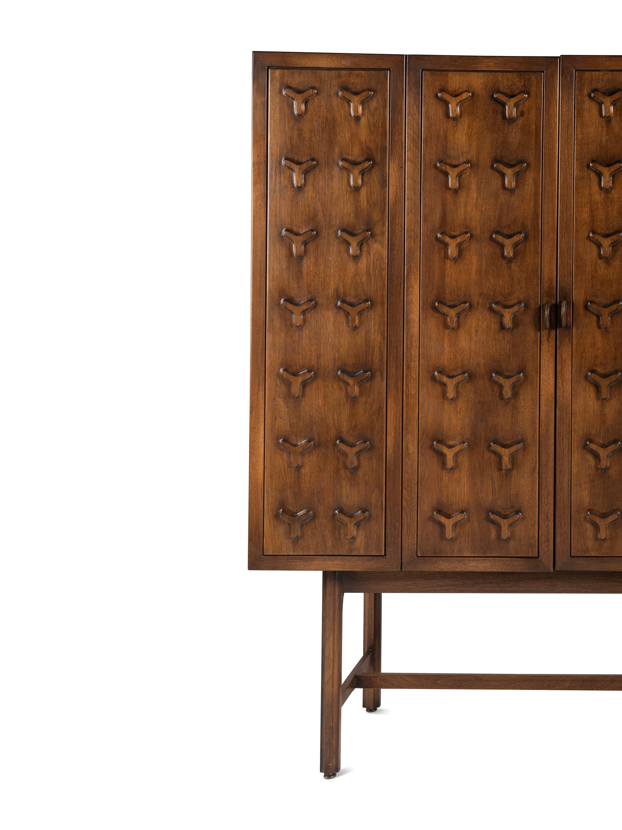 'Futura' Illuminated Bar Cabinet Romweber, USA
