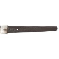 Signed WWII Japanese Shin Gunto with Edo-Period Blade, Family Mon, and Company Officer's Sageo