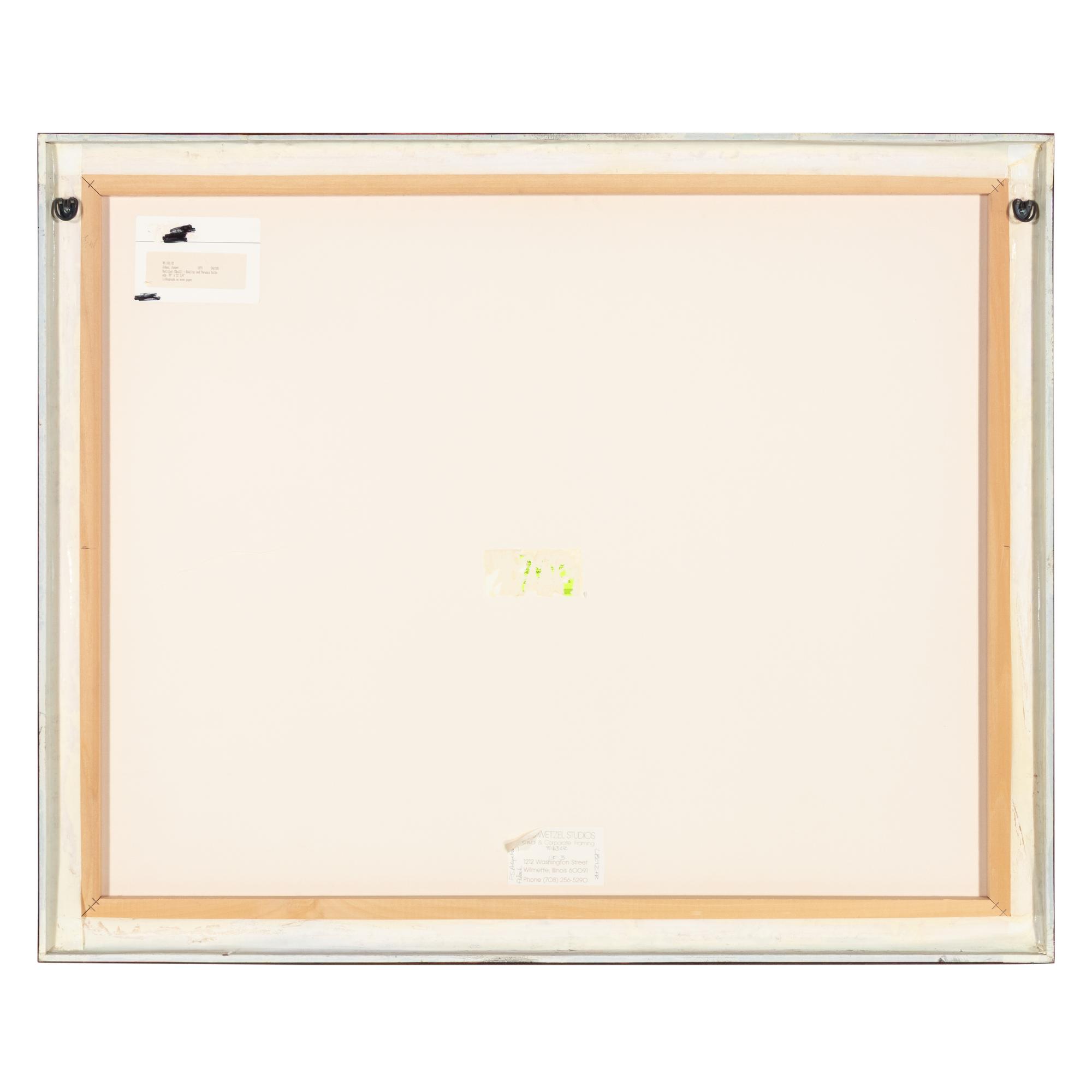 Jasper Johns (American, b. 1930) — Untitled (from Reality and Paradoxes ), 1973