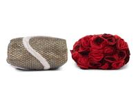 Two Valentino Bags: One Rosette and One Beaded Serpent, 1990-2000s