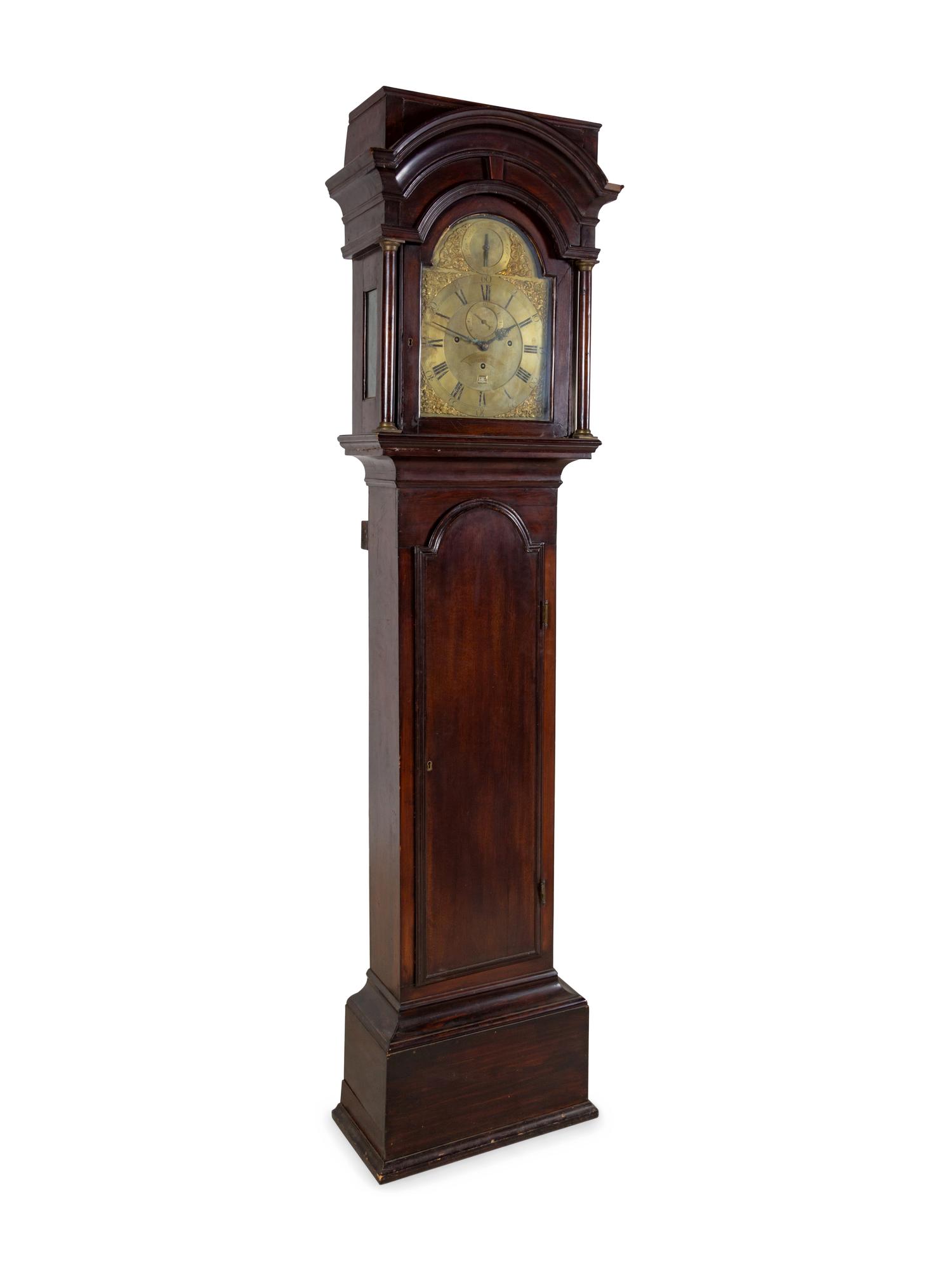 A George III Mahogany Tall Case Clock