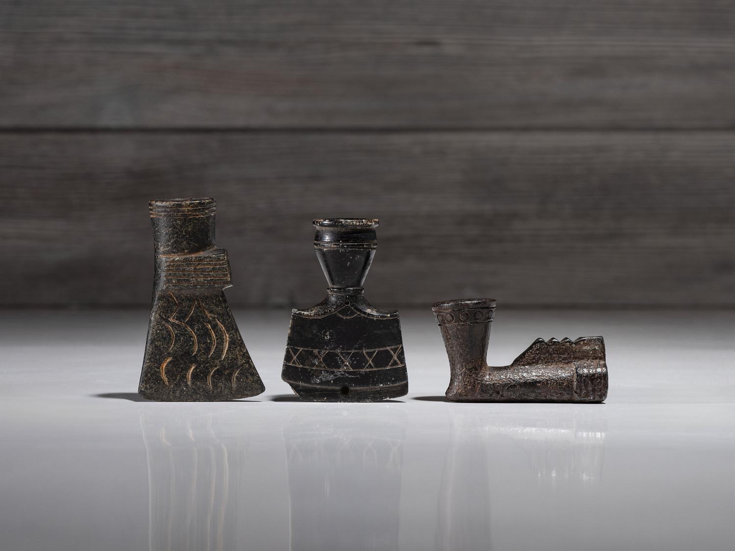 Mi'kmaq and Great Lakes Pipe Bowls