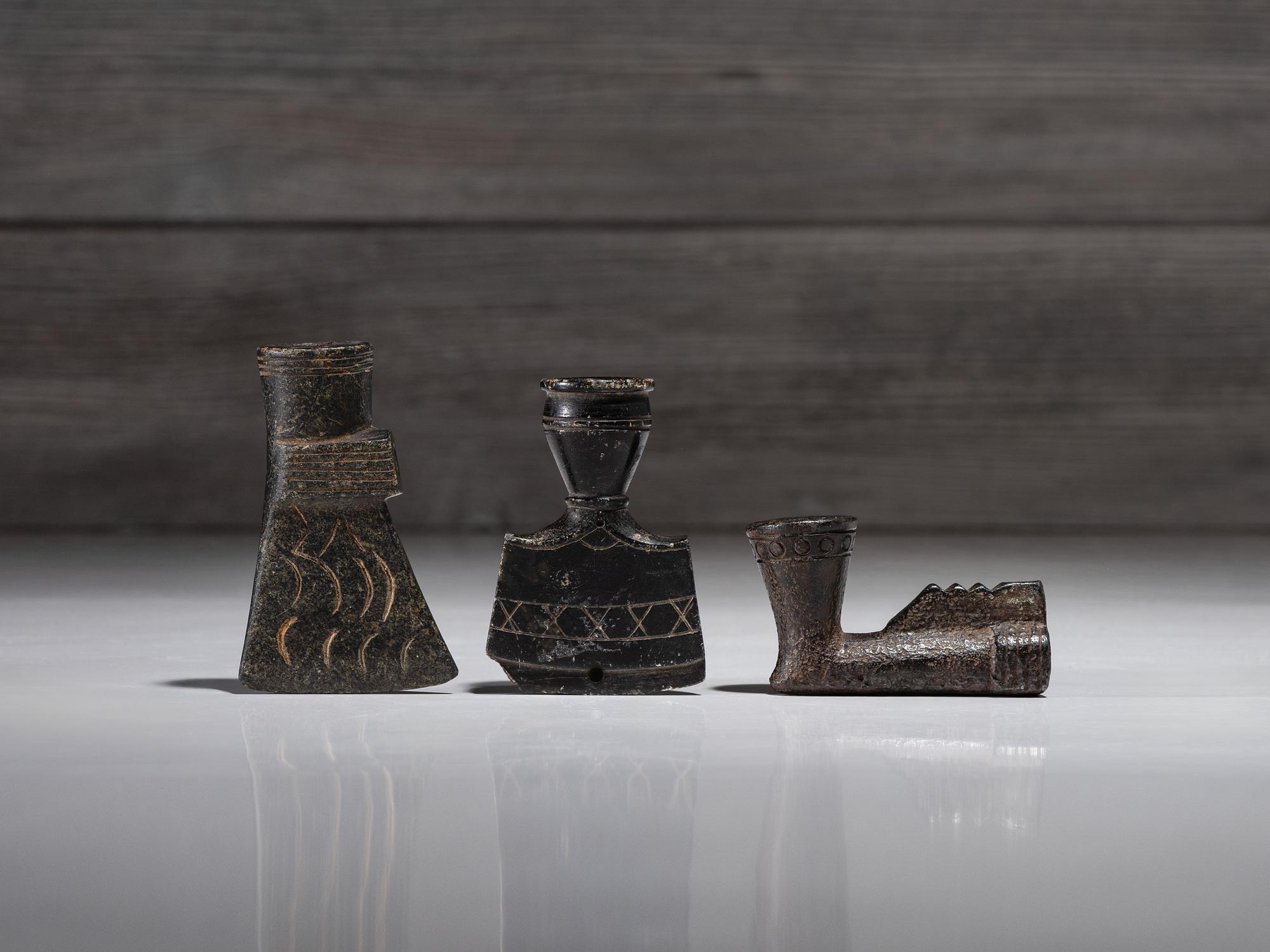 Mi'kmaq and Great Lakes Pipe Bowls