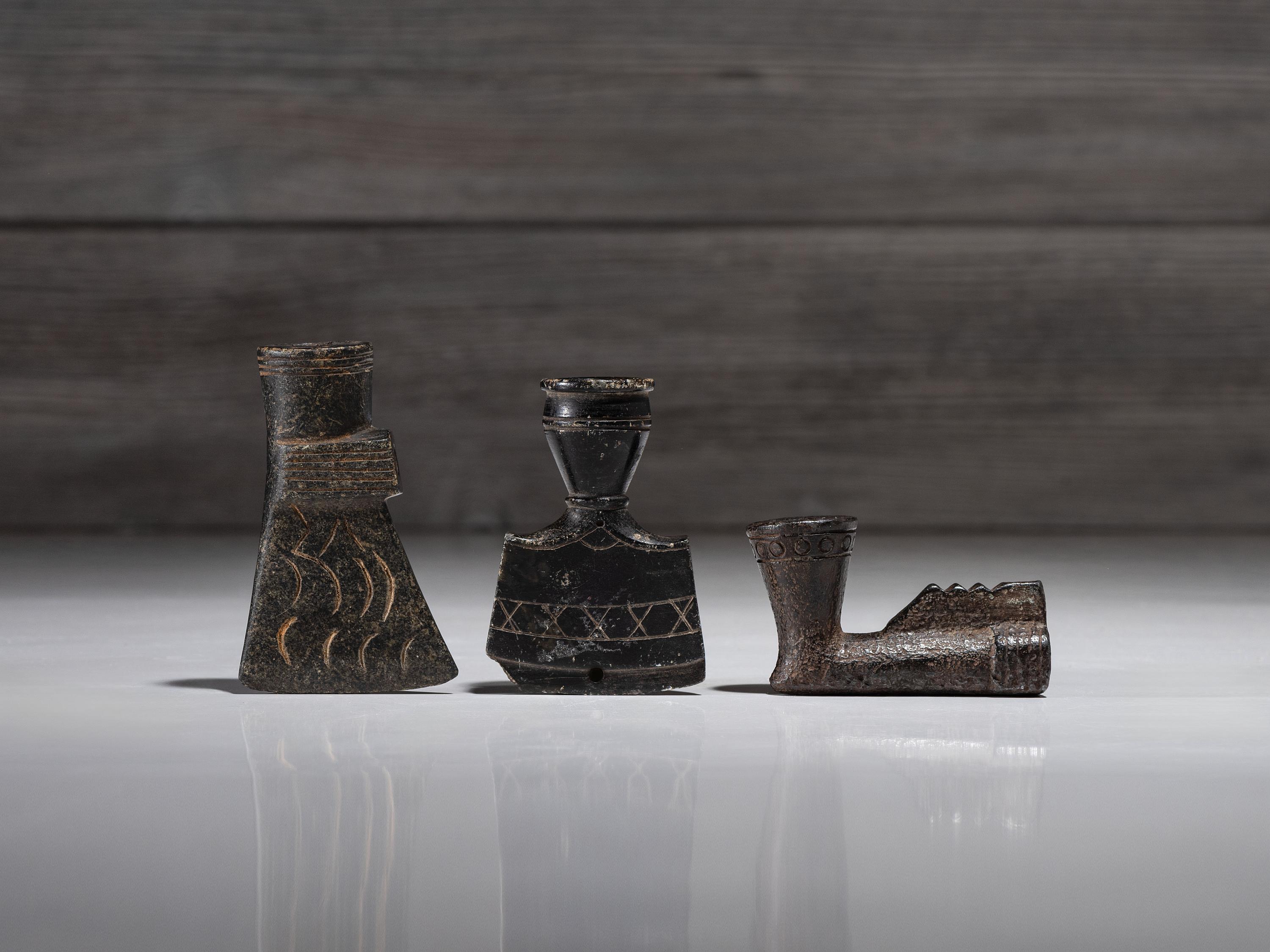Mi'kmaq and Great Lakes Pipe Bowls