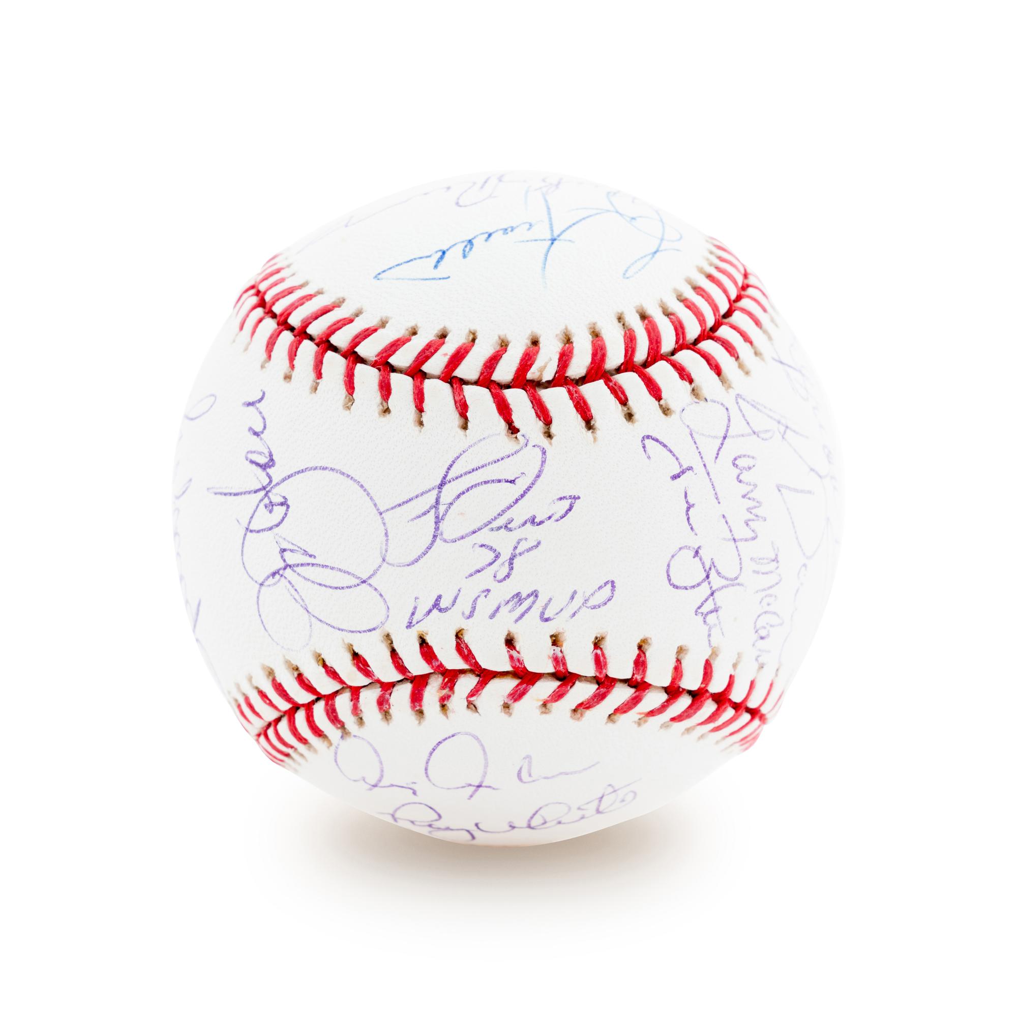 A 1978 New York Yankees Team Signed Baseball (Steiner)