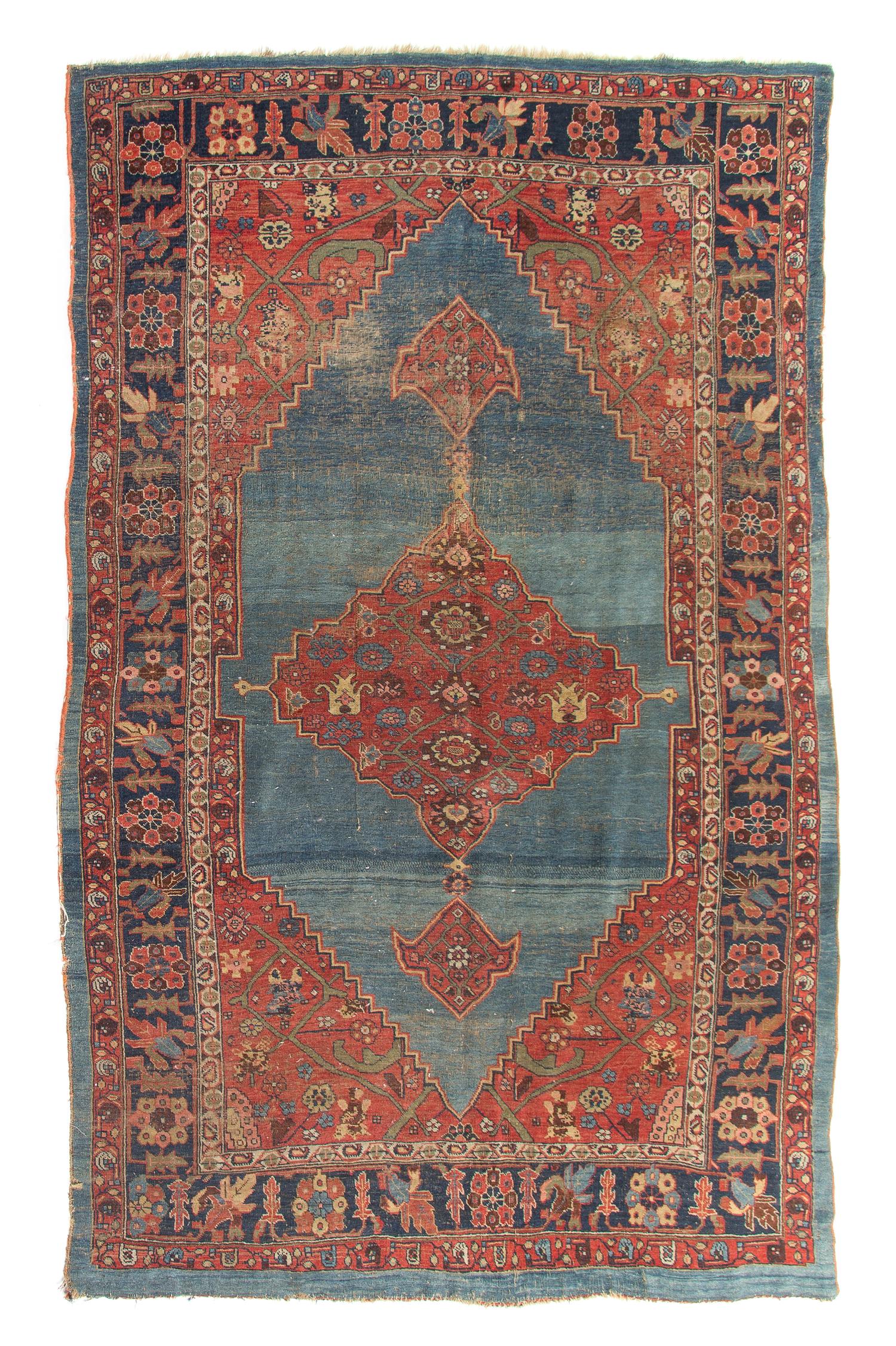 A Caucasian Wool Rug 5 feet x 7 feet 10 inches. — EARLY 20TH CENTURY