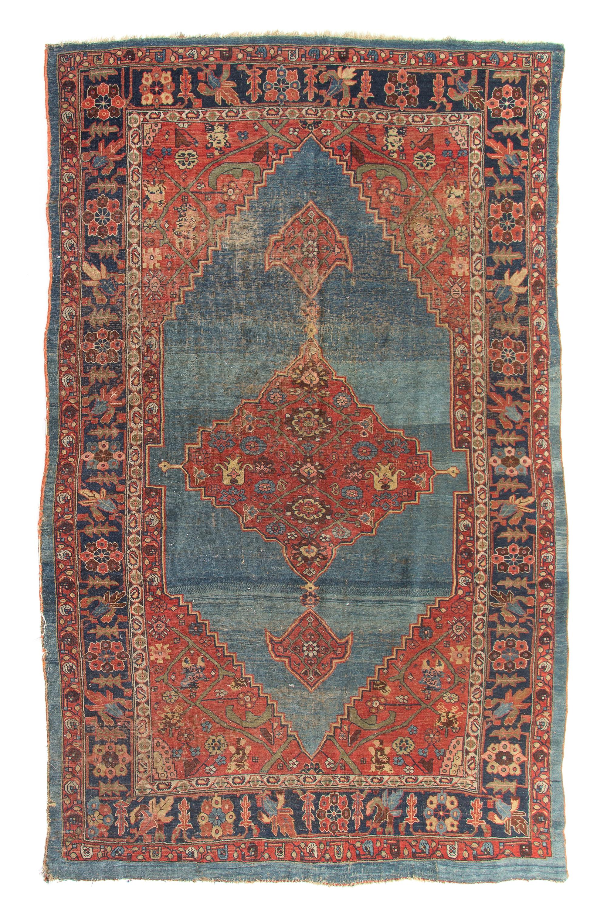 A Caucasian Wool Rug 5 feet x 7 feet 10 inches. — EARLY 20TH CENTURY