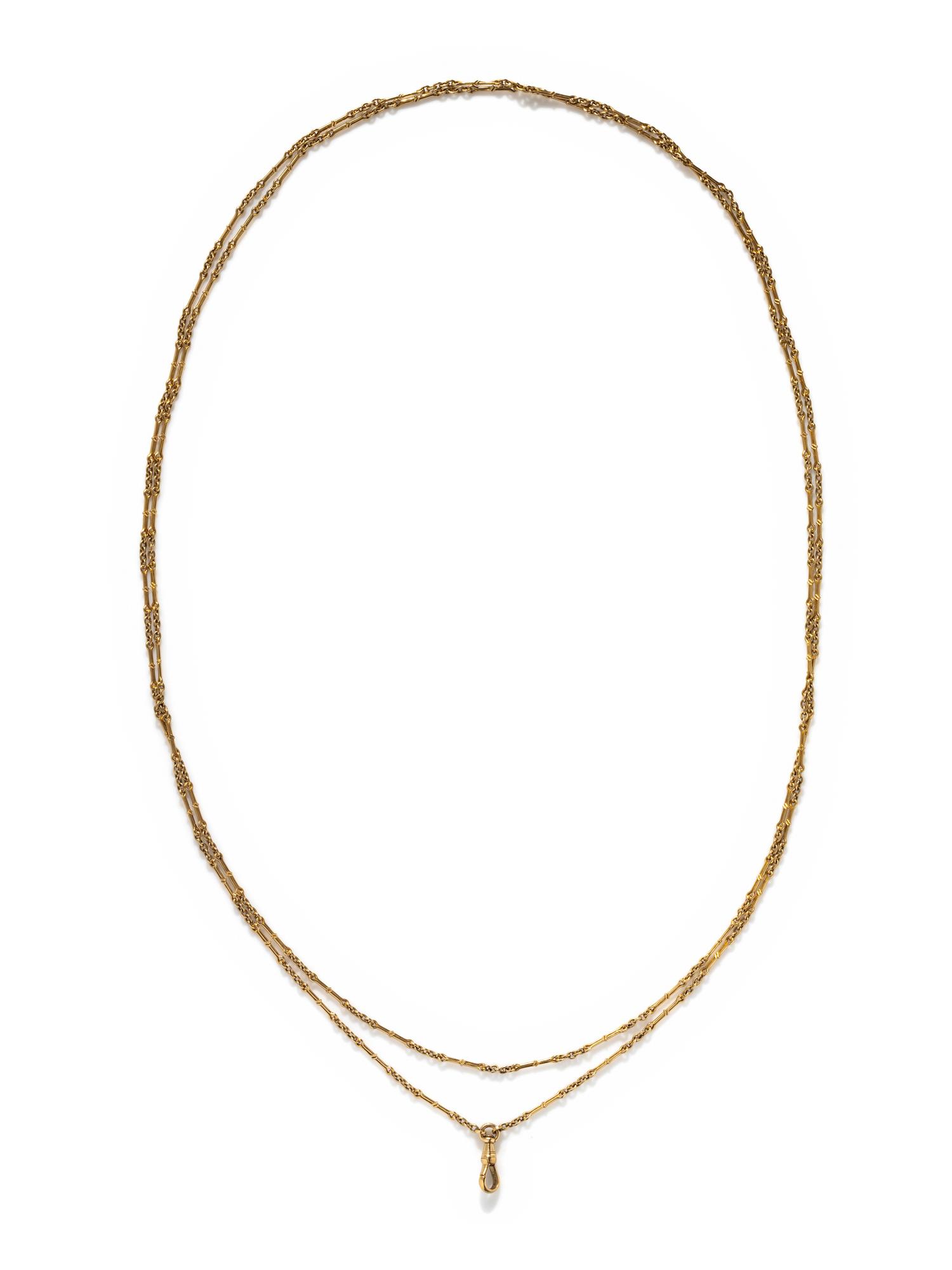 YELLOW GOLD WATCH CHAIN
