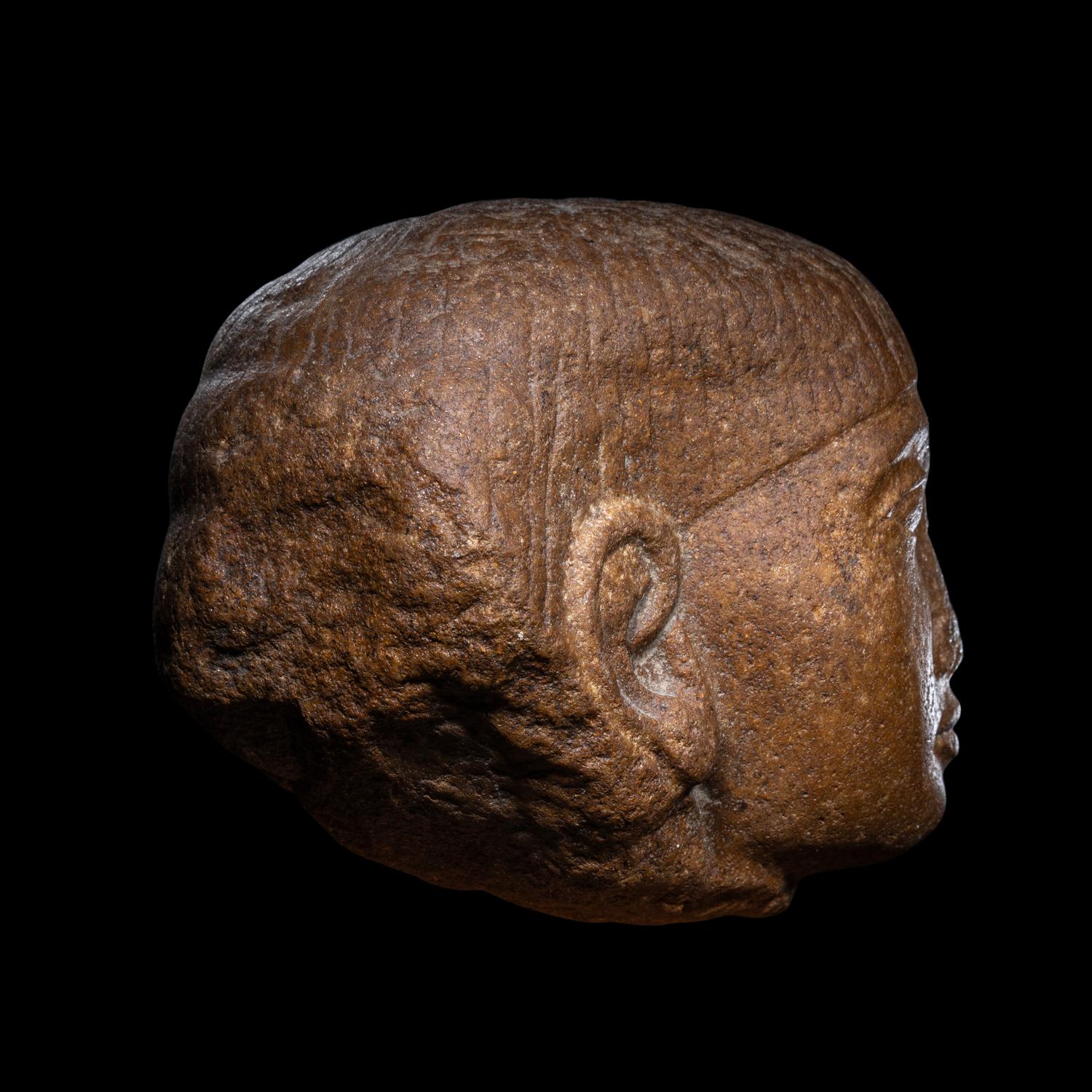 An Egyptian Quartzite Head of an Official