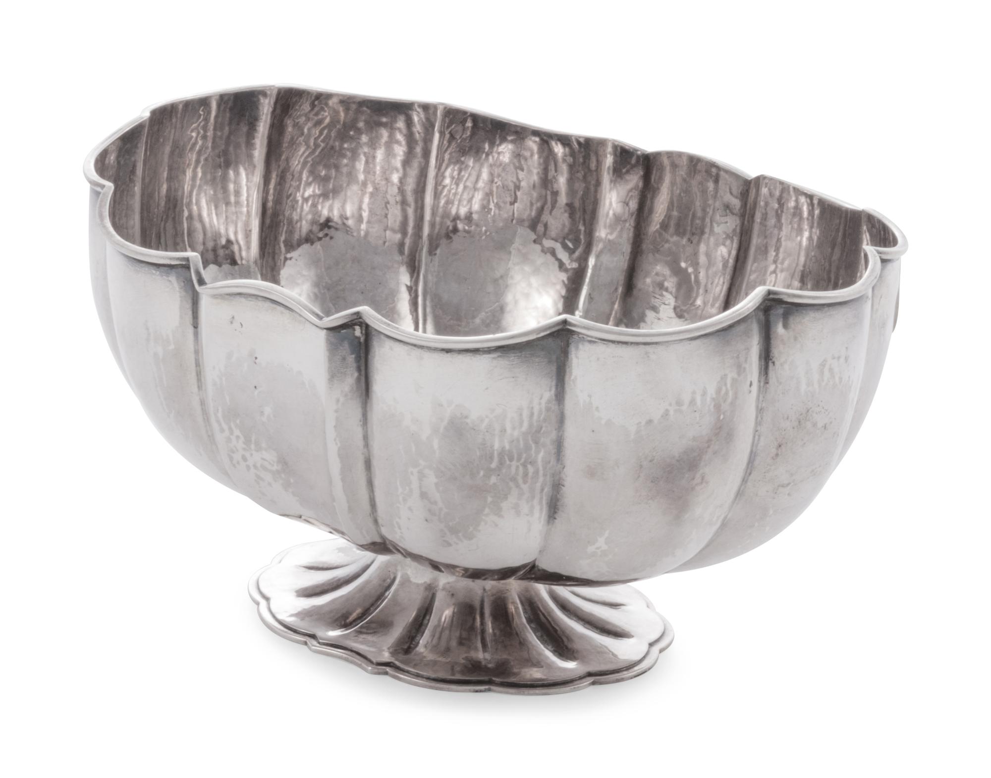 A Buccellati Silver Centerpiece Bowl