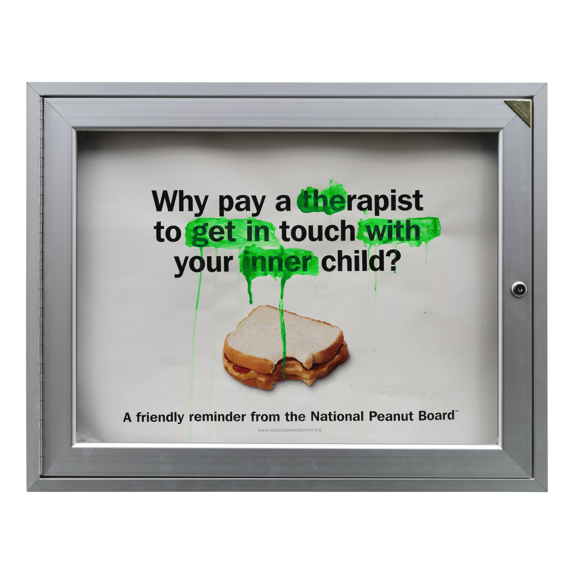 Justin Lieberman (American, b. 1977) — National Peanut Board (Green) , 2006