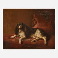 Manner of Sir Edwin Henry Landseer (British, 1802–1873) Portrait of a Reclining Spaniel