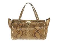 Valentino Snakeskin Tote