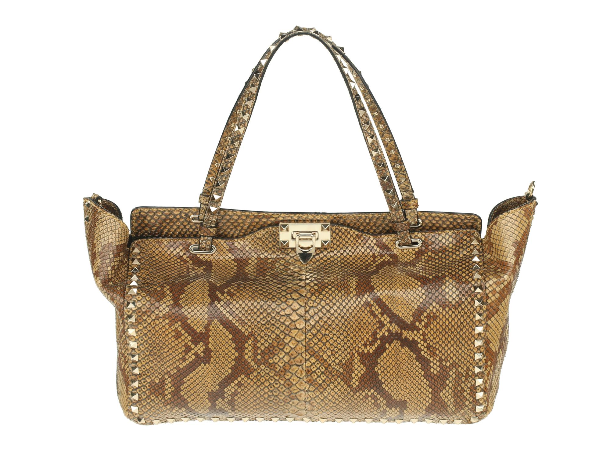 Valentino Snakeskin Tote