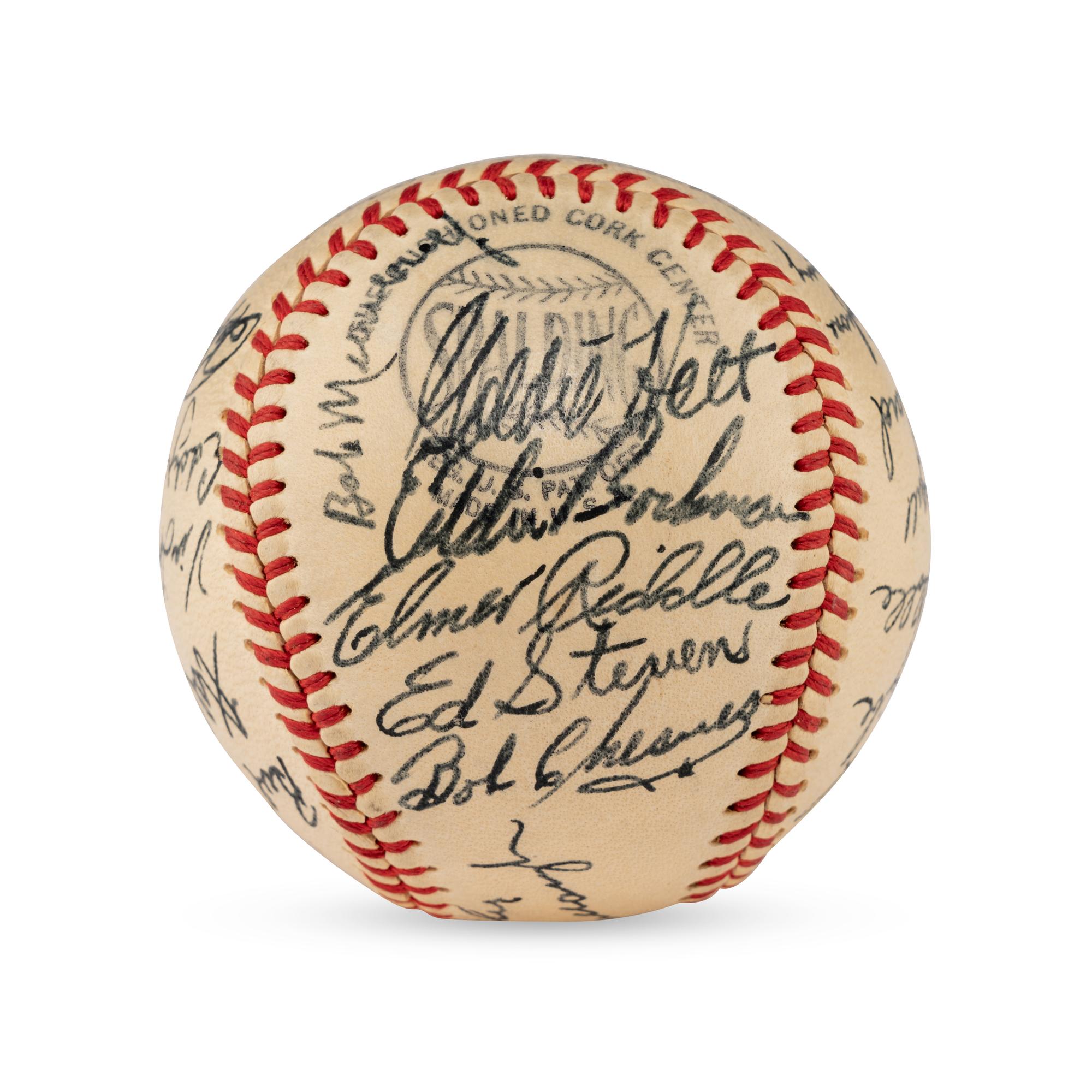 A 1949 Pittsburgh Pirates Team Signed Autograph Baseball (Beckett Authentication Services)