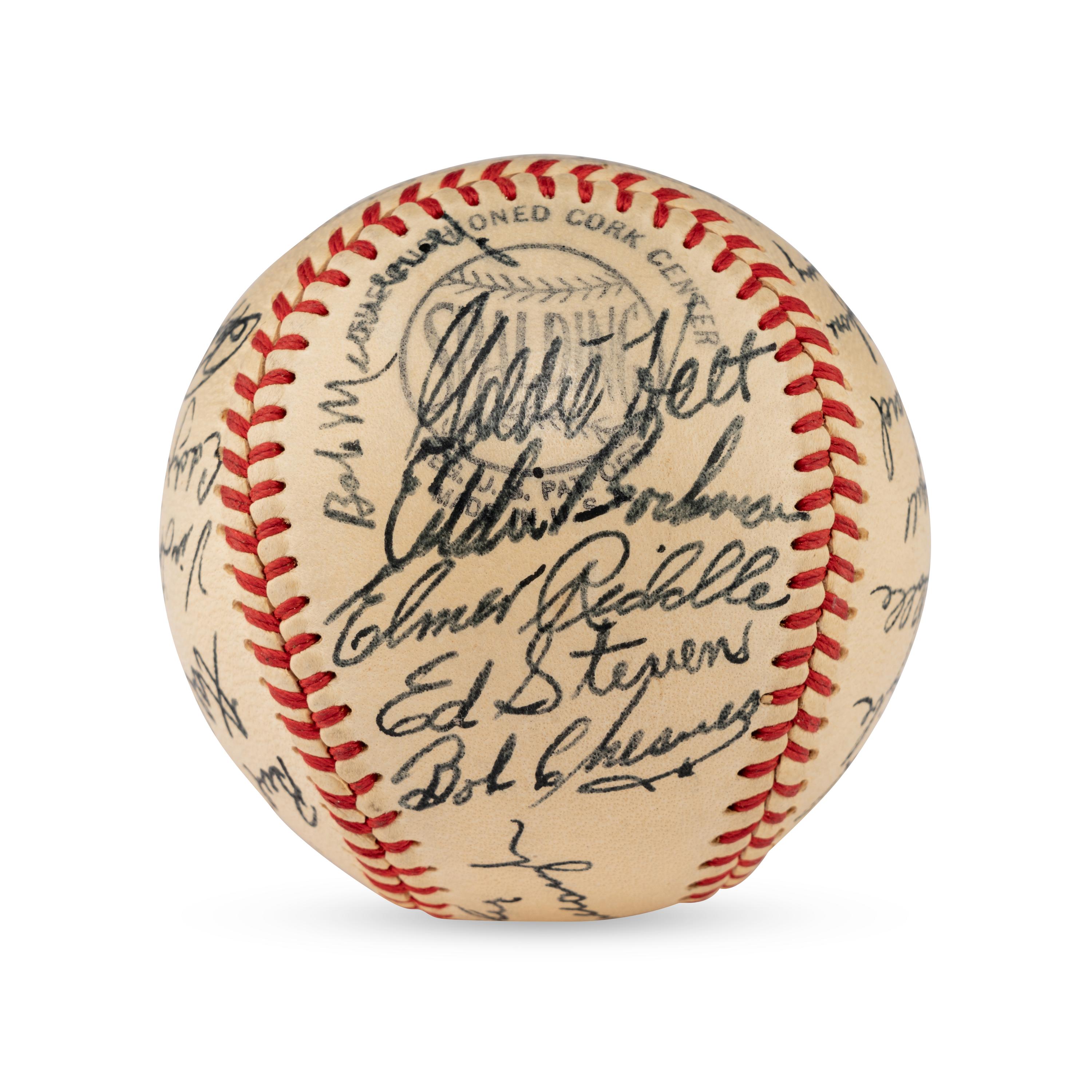 A 1949 Pittsburgh Pirates Team Signed Autograph Baseball (Beckett Authentication Services)